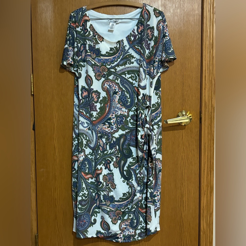 Robbie Bee Faux Wrap Dress